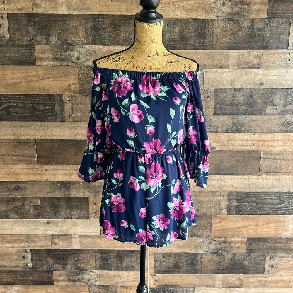 Multi Colored Boutique Romper - image 1